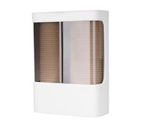 Générique Porte-gobelet En Papier, Utilisation Polyvalente, 9x17x23,5 Cm, Organisateur De Rangement De, Support De Rangement Pour Distributeur De En Papier, Conception À Double Cylindre, Pour