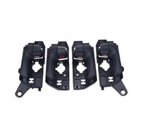 Générique Porte intérieure de voiture Poignée de porte intérieure gauche ou droite pour Hyundai Sonata 2.4L 3.3L 2009 2010 Pièces(Front Rear 4 Sides black)