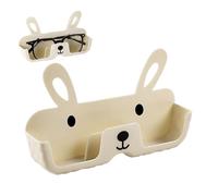 Générique Porte-Lunettes de Soleil Murale, Rangement Lunettes Sans Perçage, Rangement Suspendu en Forme de Lapin pour Chambre, Entrée, Salle de Bains et Dressing