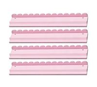 Générique Porte-Mahjong,4 Pièces en Bois Magnétique Antidérapant Portable,Supports De Mahjong Festonnés pour Table - pour Adultes Famille Camping Pique-Nique Soirée Jeux Fête Réunions