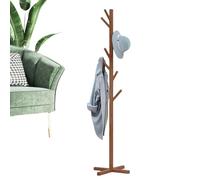 Générique Porte-manteau debout, porte-manteau | Porte-manteau Hall Tree | autoportant multi-crochets, porte-manteaux en bois pour chambre à coucher, couloir, entrée, chapeaux, manteaux
