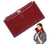 Générique Porte-Monnaie - Étui en Cuir PU,Porte-Monnaie | pour Les Cartes bancaires Les Cartes de crédit Les Billets pliés la pièce d'identité la clé Le Casque Le Rouge à lèvres Le Voyage