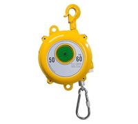 Générique Porte-Outil Robuste à Ressort rétractable avec câble de 1,5 m et Crochet, supporte 50 à 60 kg, idéal pour l'organisation d'outils en Atelier et dans Le Secteur Automobile.