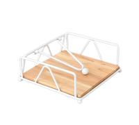 Générique Porte-Papier de Cuisine avec Bras de Tension, Distributeur de mouchoirs pour Table de comptoir, Grand Fil métallique, Rangement de mouchoirs de Table Plat
