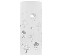 Générique Porte-Parapluie Design Parapluies Acier Blanc,Maison & Jardin,Produits ménagers,Rangement & Organisation,Crochets & patères,Porte-parapluies,Blanc,2.5KG,246805