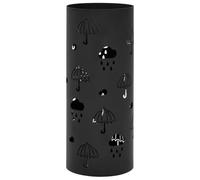Générique Porte-Parapluie Design Parapluies Acier Noir, Maison & Jardin, Produits ménagers, Rangement & Organisation, Crochets & patères, Porte-parapluies, Noir, (Poids 2.48KG)