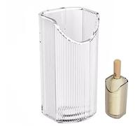 Générique Porte-Parapluie Mural - Pet 8,4x7x16,9 Cm | Support Parapluie Mural Transparent sans Perçage pour Entrée | Seau À Parapluie Élégant Boîte De Rangement Gain De Place