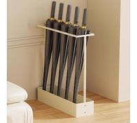 Générique Porte-parapluies d'intérieur en métal Grande capacité, Range-Raquettes de Tennis et de Badminton, Solution de Rangement Peu encombrante pour entrée, Usage Commercial (Blanc)