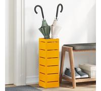 Générique Porte-parapluies Jaune Moutarde Métal Standard Porte-parapluies,Porte-parapluies,2.55KG-868515