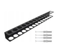 Générique Porte-paroi à outils - Tentons de tournevis, étagère d'organisateur, système de stockage avec tuyau et vis d'extension | Solution pour le garage Workbench Edge Workshop Order DIY