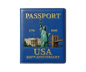 Générique Porte Passeport - Étui Antidérapant pour Documents - Étui Protecteur pour Carte d'Identité Passeport Carte Bancaire