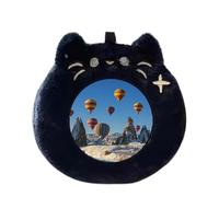 Générique Porte-Photos en Peluche - Sac de Protection,Pochette Doudou Mignonne Portable pour Épingles, Cartes de Crédit, Cartes de Visite - Idéal pour Voyage, École et Usage Quotidien