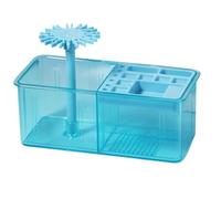 Générique Porte-Pinceaux Aquarelle - Rangement Multifonction Nettoyage Pinceaux - Nettoyeur et Porte-Pinceaux | pour Artistes Étudiants Peintres Amateurs Enseignants Atelier Maison Extérieur Salle