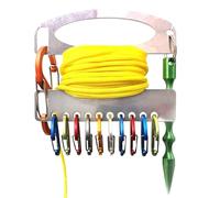 Générique Porte-Poissons,Attaches Fil Pêche - Acier Inoxydable Équipement de Pêche en Eau Douce Portatif pour Poissons-Chats, Truites, Perches et Bars