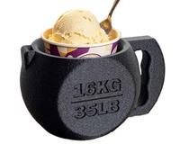 Générique Porte-pot de crème glacée | Forme Ludique En Kettlebell,Support À Pot De Yaourt - pour Organisation du garde-manger Service de dessert Cuisine Maison Gym Hommes Femmes Adultes