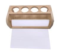 Générique Porte-Roule de Papier de Table - Rack de Serviettes en Bois de Grande capacité | Accessoires de Table de Salle à Manger Vintage Supplies