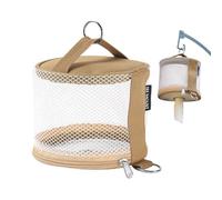 Générique Porte-Rouleau De Camping en Tissu Oxford - 14,5x11,5cm Étanche | Distributeur De Papier Toilette Suspendu pour Tente Et Randonnée | Housse De Rangement Protectrice pour Extérieur Et Maison