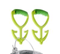 Générique Porte-Sac de Courses,Manchon Renforcé Ergonomique pour Transport - Poignée Réutilisable 2 Pièces Léger Design Antidérapant pour Voyage Plage Pique-Nique Camping Linge