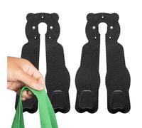 Générique Porte-sac pour voiture - Support de Sac pour Appui-Tête d'Intérieur Auto,Set de 2 Crochets Organiseurs de Siège Auto - pour Voitures Sedans SUV Camionnettes Monospaces, Sacs, Snacks