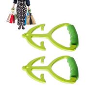 Générique Porte-Sacs à provisions, poignée du Transporteur d'épicerie, poignée de poignée de Sac Portable 10x11x1cm / 3,94x4.33x0.39 Pouces Utilisation Multi-Usage/respectueuse de la blancheur