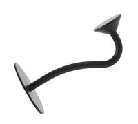 Générique Porte-savonnette Design Moderne et Élégant Mural Magnétique en Acier Inoxydable Noir, Support Solide Ventouse pour Salle de Bain Maison