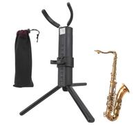 Générique Porte-Saxophone | Support Pour Saxophone Alto Réglable Et Portatif | Pied De Sax Anti-Dérapant - Pour Hommes Adolescents Famille Amis Musiciens Pratique À Domicile Studio Performance