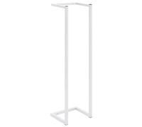 Générique Porte-Serviette Blanc 25x20x95 cm Acier,Maison & Jardin,Accessoires de Salle de Bain,Porte-Serviettes,Blanc,1.66kg,336117