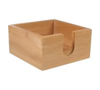 Générique Porte-Serviettes en pour Table Boîte à Serviettes en Bois Naturel Distributeur de Papier Pratique pour Bureau et Maison Design Ouvert pour Accès Facile Rangement Élégant et