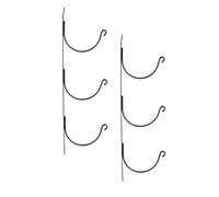 Générique Porte-Serviettes Mural | Organisateur Vertical Métallique 3 Niveaux 2 Pièces,Étagère Murale Serviettes De Bain | pour Couvertures, Draps de Bain, Bouteilles à Vin, Vêtements, Salle d'Eau,
