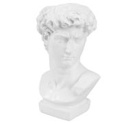 Générique Porte-Stylo Statue de David en Résine Pot à Crayons Décoratif Moyen Format Accessoire Multifonction pour Bureau et Maison Vase Minimaliste et Étui à Stylos Unique Décoration