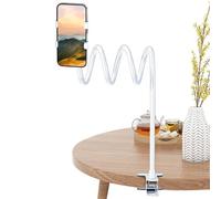Générique Porte-Téléphone Chevet,Pied Réglable à Long Bras - Monture Bureau Téléphone | pour Tablette, Enregistrement Vidéo, Filmage, Position Allongée, Position Assise, Bureau,
