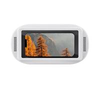 Générique Porte-Téléphone Douche Étanche - Étui Anti-Buée avec Haut-Parleur Montage Murale,Housse Téléphone pour La Douche Montée sur Mur - pour Sport Cuisine Appartement Télévision Et