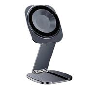 Générique Porte-Téléphone Magnétique | Support Pliable et Portable pour Téléphone,Support Rotatif pour Selfie De Bureau | pour Maison Extérieur Voiture Golf Salle De Sport Selfie Camion Voyage