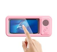 Générique Porte-Téléphone pour Douche,Socle À Rotation 360 Degrés avec Haut-Parleur - Porte-Téléphone Étanche avec Haut-Parleur,pour Qualité Sonore Améliorée Salle De Bain Miroir Mur Tableau