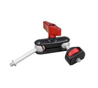 Générique Porte-Téléphone pour Vélo,Fixation Caméra pour Cyclisme | Double Rotule en d'Aluminium - Usage Cyclisme Randonnée Vélotaf et Voyages