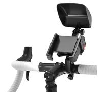 Générique Porte-Téléphone pour Vélo - Support Rotatif à Trois Cent Soixante Degrés | Fixation Guidon Anti-Secousse et Résistante à la Pluie pour Fitness Randonnée Camping Moto Aventure Cyclisme sur
