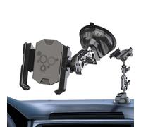 Générique Porte-Téléphone pour Voiture,Support À Ventouse Automobile - Rotation 360° Support Téléphone Auto Pare-Brise,pour GPS Navigation Contrôle Musical Streaming Vidéo