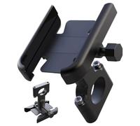 Générique Porte-téléphonie De Moto - Cradle Clamp Mount, Stabilisateur De Stand Moderne | Clip Support Carrier Grip Panneau Organisateur Planceur Prop Latch Dock Dock Cadre Gear Configuration du Bras