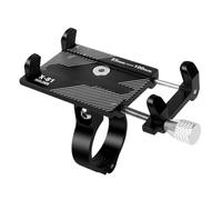 Générique Porte-téléphonie De Vélo - Support De Téléphone À Guidon Réglable pour LeVélo | en Aluminium avec Poignée en Silicone, Support De Navigation GPS Sécurisée pour Vélo De Route, Enregistremen