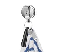 Générique Porte-torchons cuisine | Pince-Linge Télescopique De Suspension,Clips À Torchons Avec Fixation Murale,Pour La Cuisine Salle De Bains Chambre Salon Maison Appartement Dortoir Buanderie