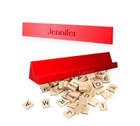 Générique Porte tuile Lettre pour Scrabble Personnalisable (Gris)