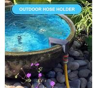 Générique Porte-tuyaux à eau - Crochet de filtre à piscine lourde | Crochet de nettoyage de piscine pour le filet et les accessoires de l'écumeur | Crochets à pote