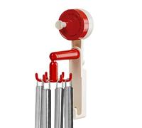 Générique Porte-Ustensiles De Cuisine | Support Tournant pour Ustensiles de Cuisine - Organisation de Stockage avec Ventouses Stabilisées Antirouille pour Louche Spatule Cuillère Serveur Spaghetti