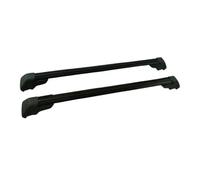 Générique Porte-Vélos 2 Pièces Barres Transversales Porte-Bagages De Toit Porte-Rail Accessoires Verrouillables pour Lexus LX600 J310 2022 2023 2024 2025 Support Toit
