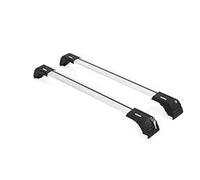 Générique Porte-Vélos Barres Transversales Toit 220 LB avec Verrouillage Antivol Porte-Bagages Voiture en Aluminium pour Genesis GV70 2022-2025 Support Toit(Argent)