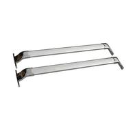 Générique Porte-Vélos Lot De 2 Barres Transversales pour Porte-Bagages De Toit Surélevées Verrouillables pour Maxus D90 pour LDV D90 2017-2023 Support Toit(Chrome)
