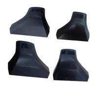 Générique Porte-Vélos Lot De 4 Coques De Protection pour Rail De Toit De Voiture pour Toyota pour Highlander Xle Xse Ltd Platinum 2020 2021 2022 2023 2024 Support Toit