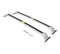 Générique Porte-Vélos pour Cadillac XT4 2019 2020 2021 2022 2023 2024 Barres Transversales Argentées pour Bagages, Porte-Bagages De Toit, Accessoires Support Toit