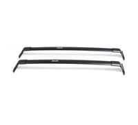 Générique Porte-Vélos pour Lincoln pour Navigator 2018 2019 2020 2021 2022 2023 2024 Barres De Toit Transversales Accessoires De Porte-Bagages De Voiture Noirs Support Toit