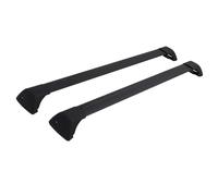 Générique Porte-Vélos pour Q7 2016-2021 2022 2023 2024 Barres Transversales Verrouillables Noires Rails De Toit Barres Transversales Accessoires De Voiture Support Toit
